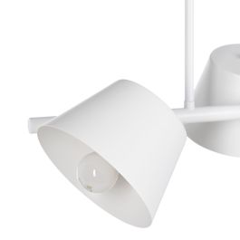 Lámpara de Techo 62,5 x 38 x 27,5 cm Metal Blanco Ø 10 cm