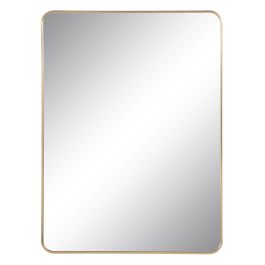 Espejo de pared Dorado Aluminio Cristal 76 x 3 x 101 cm Precio: 102.95000045. SKU: B1J8MPPKBF