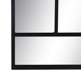 Espejo de pared Negro Cristal Hierro Vertical 60 x 2 x 90 cm