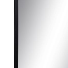 Espejo de pared Negro Cristal Hierro Vertical 90 x 2 x 90 cm