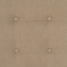Cabecero de Cama 105 x 8 x 125 cm Tejido Sintético Beige Cabecero de Cama 105 x 8 x 125 cm Tejido Sintético Beige