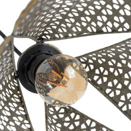 Lámpara de Techo Dorado Plateado Hierro 220-240 V 24 x 24 x 31,5 cm
