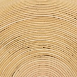 Mesa auxiliar Beige Bambú 49,5 x 49,5 x 37,5 cm