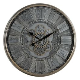 Reloj de Pared Gris Cristal Hierro 69,5 x 9 x 69,5 cm (3 Unidades) Precio: 152.69000043. SKU: B18A7W37G7