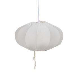 Lámpara de Techo Blanco Algodón 220-240 V 30 x 30 x 17,5 cm Precio: 32.95000005. SKU: B1JHD3QKT5