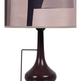 Lámpara de mesa Marrón Hierro 60 W 220-240 V 25 x 25 x 42 cm