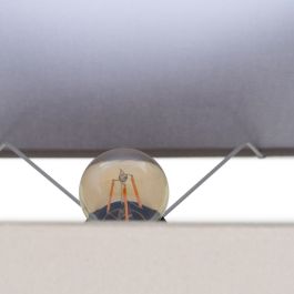 Lámpara de mesa Marrón Crema 60 W 220-240 V 35 x 18 x 51 cm