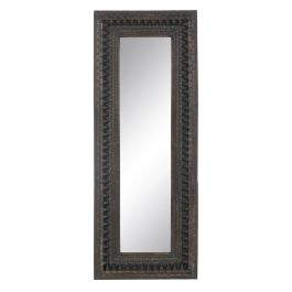 Espejo Vestidor Marrón oscuro Cristal Madera de mango Madera MDF Vertical 67,3 x 5,1 x 176,5 cm