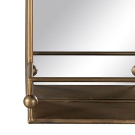 Espejo de pared Dorado Cristal Hierro 54 x 16,5 x 51 cm