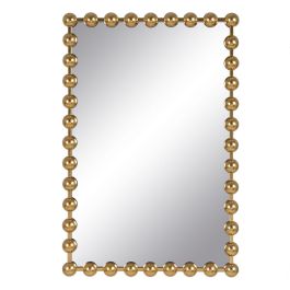 Espejo de pared Dorado Hierro 60 x 4,5 x 90 cm Precio: 91.95000056. SKU: B16H8E2SQV