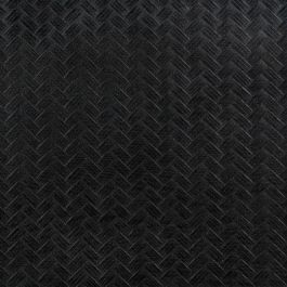 Mesa de Comedor OSLO Negro Natural Madera Hierro Madera MDF 179 x 90 x 75 cm