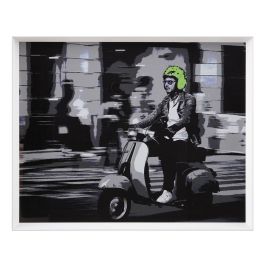 Cuadro Blanco Negro Verde Vespa 103 x 6 x 83 cm Precio: 102.95000045. SKU: B1B2MWKWL5