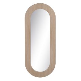 Espejo Vestidor Natural Cristal Madera MDF 65 x 2,2 x 160 cm