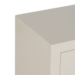 Mesita de Noche ORIENT Blanco Madera de abeto Madera MDF 45 x 30 x 66 cm