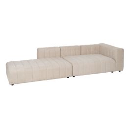 Sofá Beige Poliéster Hierro 148 x 100 x 66 cm