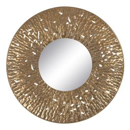 Espejo de pared Dorado Cristal Hierro 76,5 x 7 x 76,5 cm Precio: 78.95000014. SKU: B1CJSGYPZ8