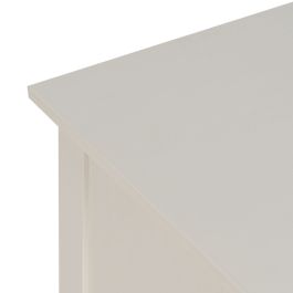 Consola Blanco Madera de pino Madera MDF 90 x 30 x 81 cm