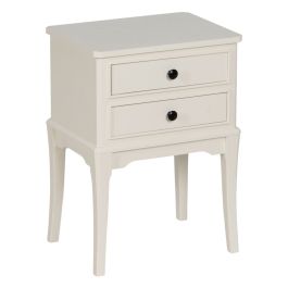 Mesita de Noche Blanco Madera de pino Madera MDF 43 X 33 X 60 CM Precio: 179.6850003993. SKU: B1AT2HPSRQ