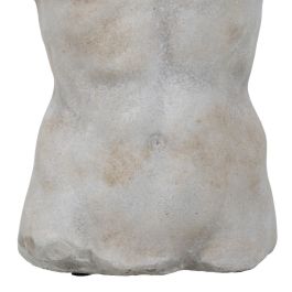 Macetero Gris Cemento Busto 20,5 x 13 x 29 cm