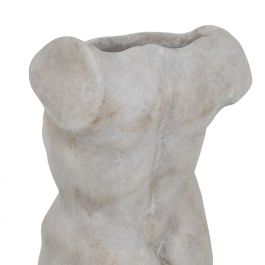 Macetero Gris Cemento Busto 20,5 x 13 x 29 cm