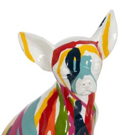 Figura Decorativa Perro 15 x 13 x 26 cm