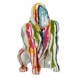 Figura Decorativa Gorila 20,5 x 19,5 x 30,5 cm