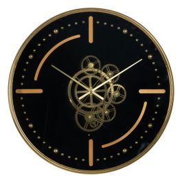 Reloj de Pared Negro Dorado Hierro 46 x 7 x 46 cm Precio: 76.94999961. SKU: B1FJMLYGYY