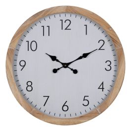 Reloj de Pared Blanco Madera 60 x 60 x 6,5 cm Precio: 64.95000006. SKU: B1HKM8PT6Y