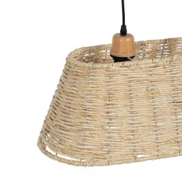 Lámpara de Techo Negro Natural Hierro 220-240 V 77 x 27 x 92 cm