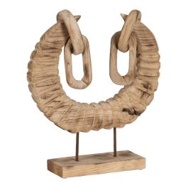 Figura Decorativa Natural Cuernos 50 x 12 x 42 cm