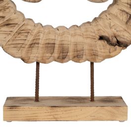 Figura Decorativa Natural Cuernos 50 x 12 x 42 cm