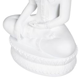 Figura Decorativa Blanco Buda 19,2 x 12 x 32,5 cm