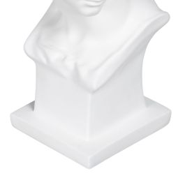 Figura Decorativa Blanco 20,5 x 20,5 x 39 cm