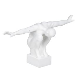 Figura Decorativa Blanco 39 x 15,5 x 19 cm