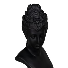 Figura Decorativa Negro 16,7 x 14,5 x 39 cm