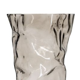 Jarrón Gris Cristal 19 x 17 x 38,5 cm