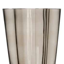 Jarrón Gris Cristal 15,5 x 15 x 25 cm