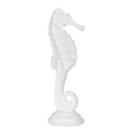 Figura Decorativa Blanco Caballito de Mar 11 x 9 x 31 cm Precio: 27.50000033. SKU: B178C4CYB4