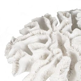 Figura Decorativa Blanco Coral 30 x 30 x 11 cm Figura Decorativa Blanco Coral 30 x 30 x 11 cm