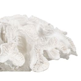 Figura Decorativa Blanco Coral 30 x 30 x 11 cm Figura Decorativa Blanco Coral 30 x 30 x 11 cm