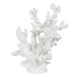 Figura Decorativa Blanco Resina Coral 17 x 17 x 20 cm Precio: 21.58999975. SKU: B194WNWHTX