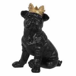 Figura Decorativa Negro Dorado Perro 15,5 x 18,4 x 25,5 cm Precio: 32.95000005. SKU: B1DPS3RLP4