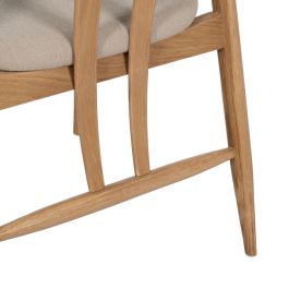 Silla de Comedor Beige Natural 56,5 x 57 x 76,5 cm