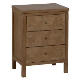 Mesita de Noche BRAYAN Natural Madera de Paulonia 48 x 35 x 66 cm Precio: 195.4149994434. SKU: B13N5QAVSA