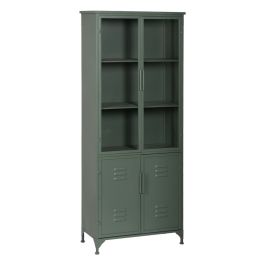 Vitrina con Doble Puerta de Cristal Menta Cristal Hierro 72 x 35 x 178 cm Precio: 769.0639003872. SKU: B1AQTCKAL5