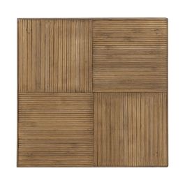 Mesa auxiliar Natural Bambú 22,5 x 22,5 x 50 cm 32,5 x 32,5 x 70 cm 2 Piezas (2 Unidades)