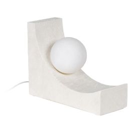 Lámpara de mesa Blanco Poliresina 220-240 V 26,5 x 10 x 19,5 cm Precio: 48.50000045. SKU: B16CF355DP