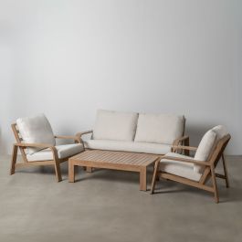 Muebles de Jardín Beige Natural 184 x 74 x 65 cm