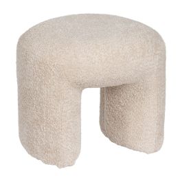 Puff Beige Poliéster 46 X 44 X 41 CM Precio: 109.5049993708. SKU: B19VG34TF2