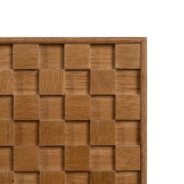 Cajonera MARIGNI Negro Natural Hierro Madera MDF 118 x 42 x 77 cm